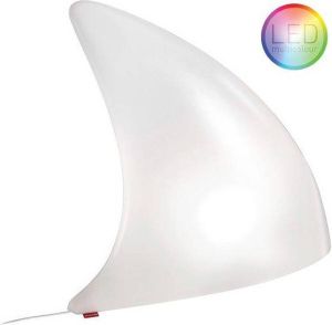 Moree Shark Outdoor LED Tafel-Vloerlamp 70x19x65 Cm Wit