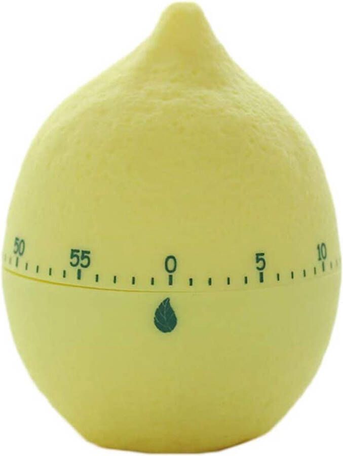 Morgiano Kookwekker citroen Geel 360 graden draaien ring geluid