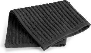 Morhane Clean & Shiny horeca vaatdoek 30x30cm zwart (6 stuks)