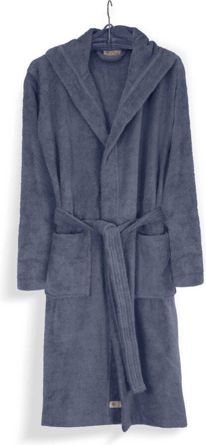 Morhane Luxury Robe badjas L XL blauw