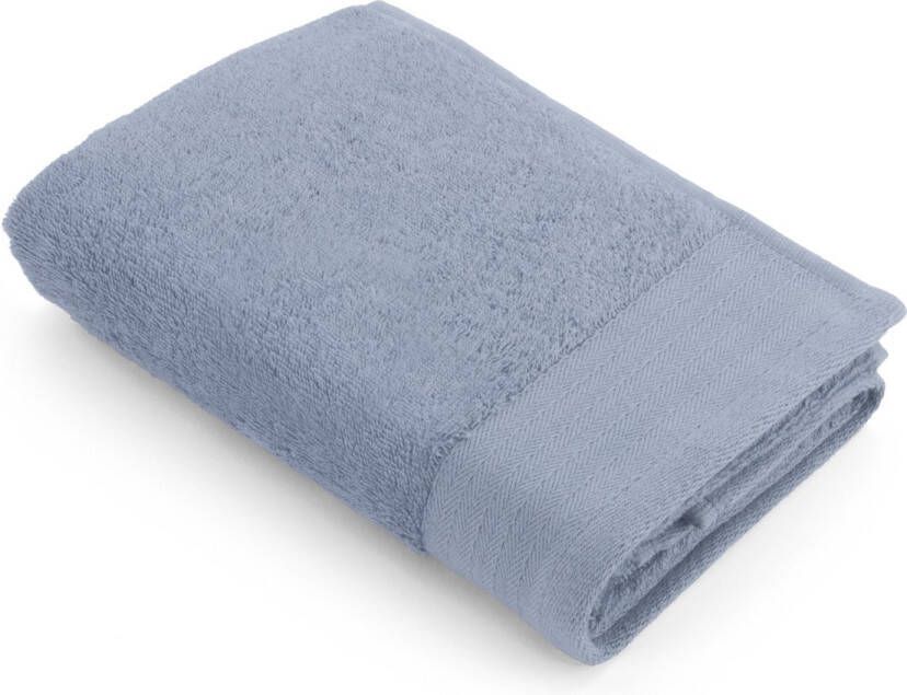 Morhane Soft Cotton baddoek 50x100cm blauw