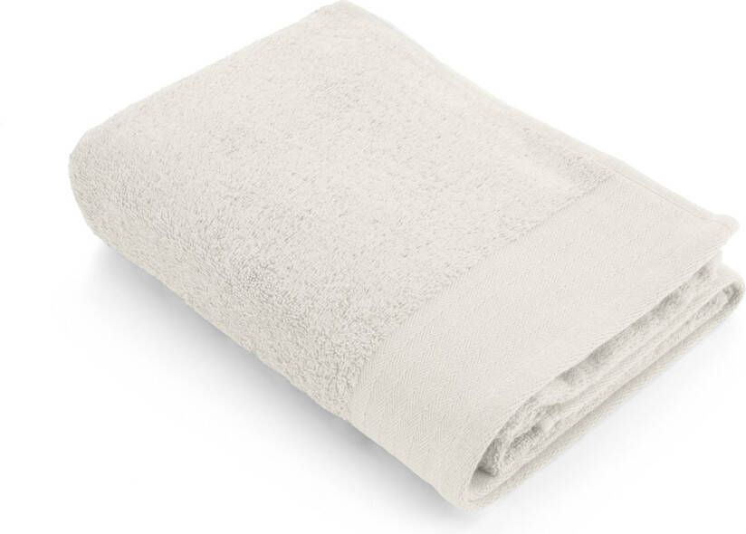 Morhane Soft Cotton baddoek 60x110cm kiezelgrijs