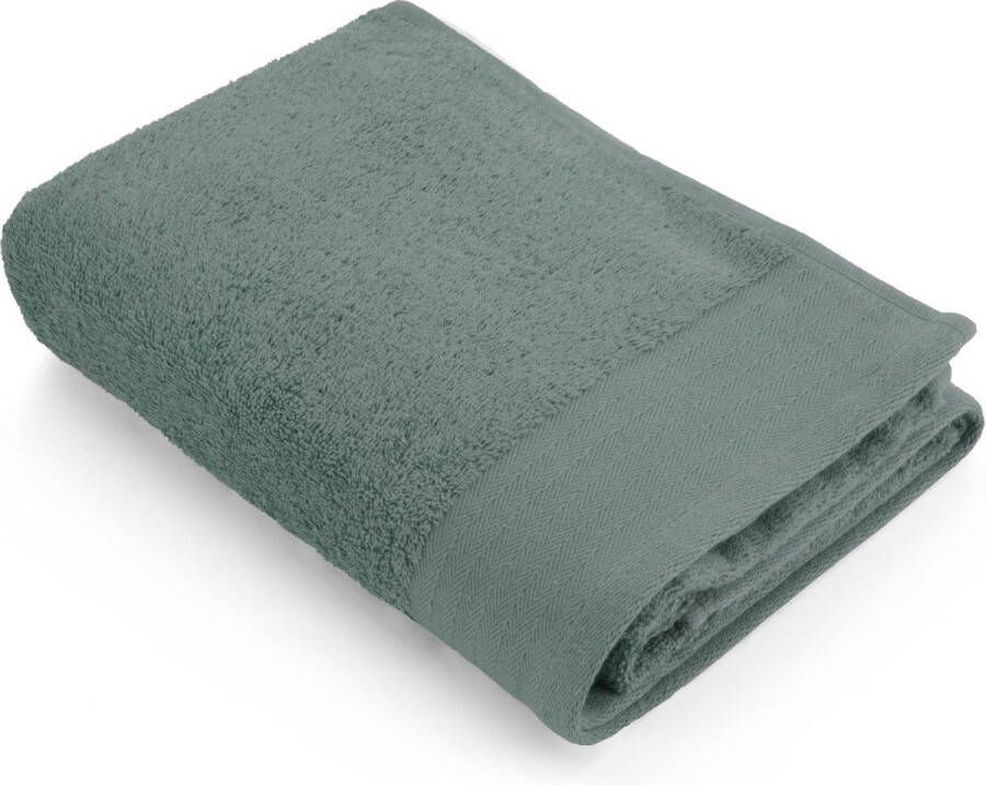 Morhane Soft Cotton baddoek 60x110cm legergroen