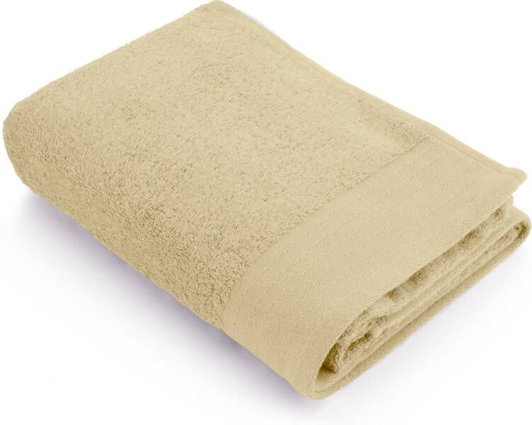 Morhane Soft Cotton baddoek 60x110cm maisgeel