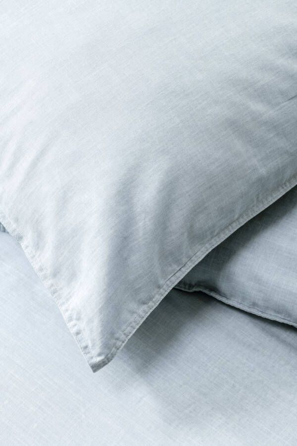 Morhane Vintage Cotton dekbedovertrek 140x220cm jeans blauw