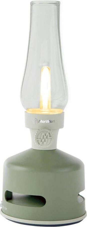 MoriMori LED Buitenlamp Lantaarn met Bluetooth Speaker House Garden Groen