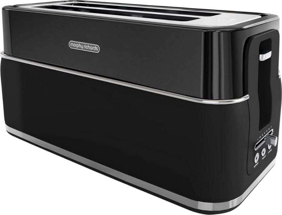 Morphy Richards 245744 broodrooster 4 snede(n) 1750 W Zwart