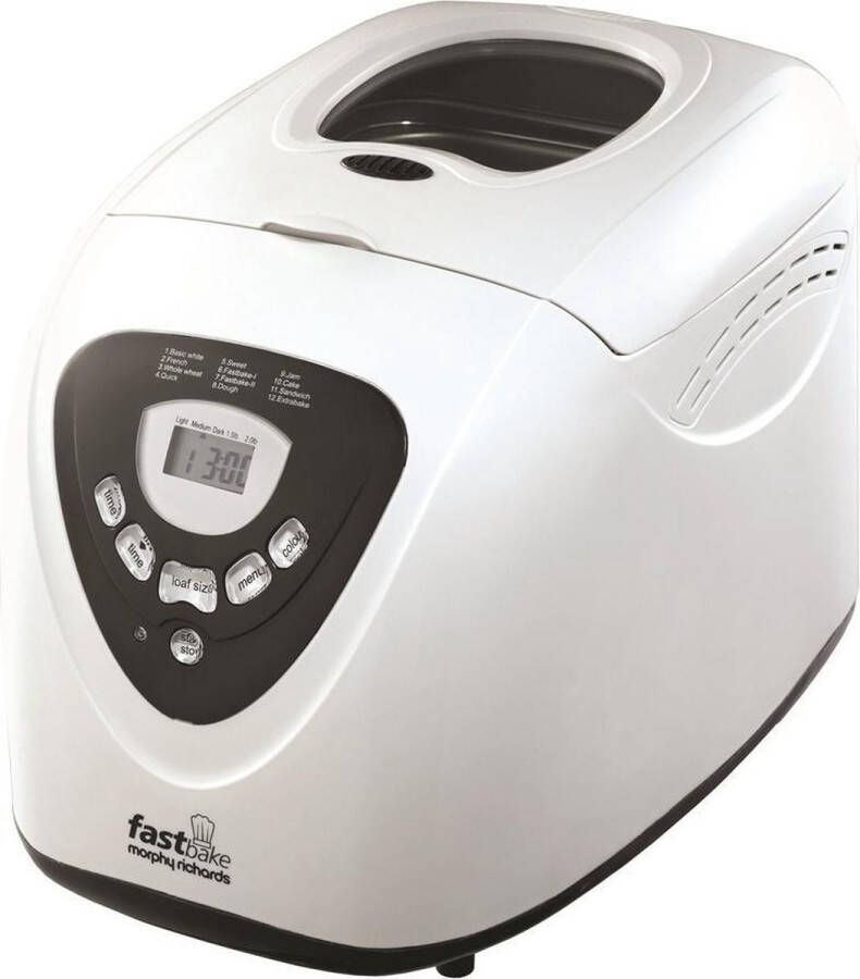 Morphy Richards Vers Zelfgebakken Brood Fastbake 48281 (900g) Gemakkelijk & Snel