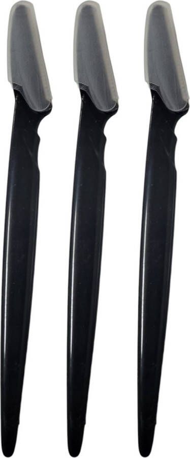 Morsal's World Premium Wenkbrauwen Scheermesjes Haar mesje Set 3 Stuks Wenkbrauw Trimmer