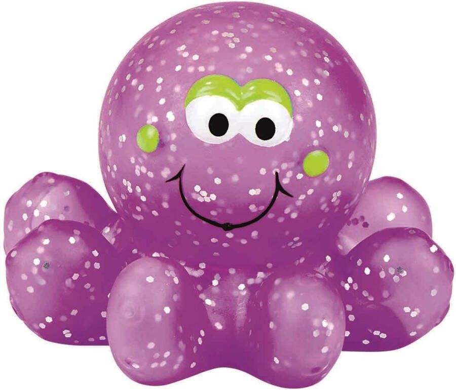Moses glitter Octopus lichtgevend paars bad zwembad speelgoed