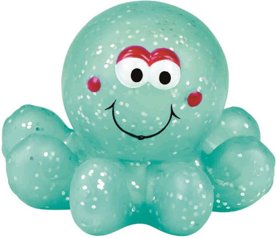Moses glitter Octopus lichtgevend turquoise bad zwembad speelgoed