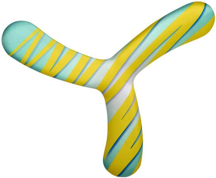 Moses. Verlag Ready go! Soft boemerang Blauw Geel 27cm