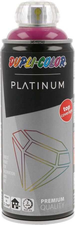 Motip Dupli-Color platinum hoogglans lak RAL 4006 verkeerspurper 400 ml