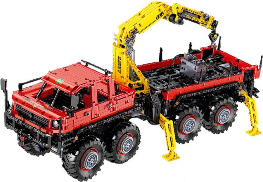 Mould King 13146 RC Articulated Logging Truck 3068+ bouwstenen Compatibel met LEGO