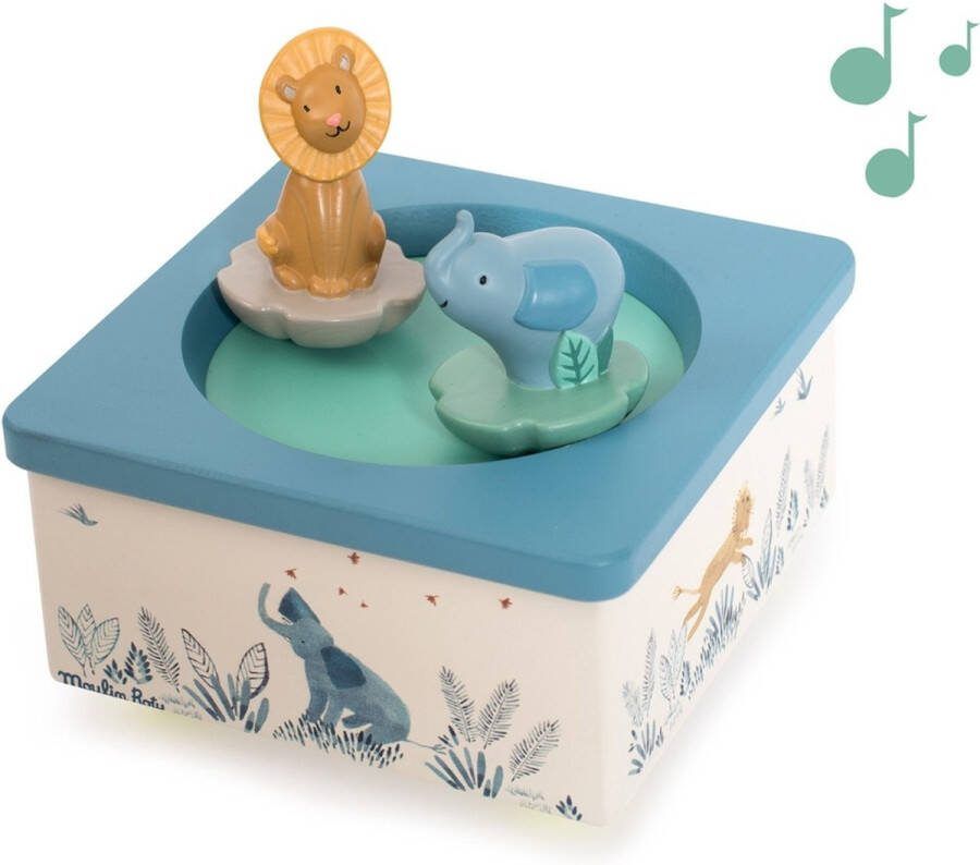 Moulin Roty Muziekdoos 'Sous mon Baobab