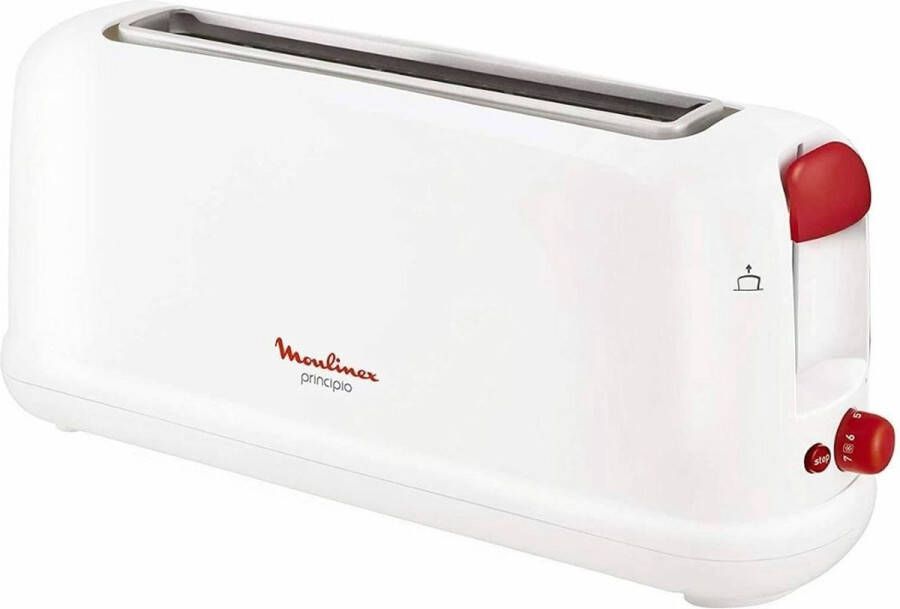 Moulinex Broodrooster met Ontdooifunctie LS160111 1000W Wit Rojo Blanco 1000 W