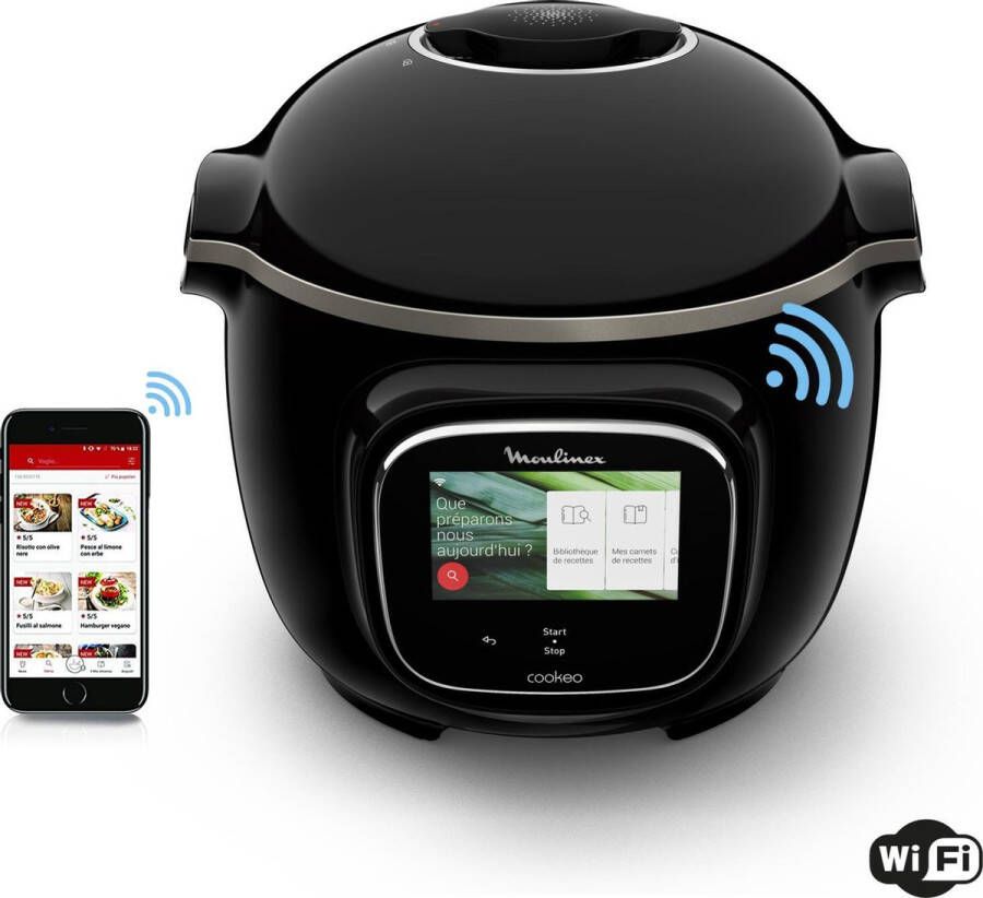 Moulinex Cookeo Touch Wifi Black YY4632FB Multicooker