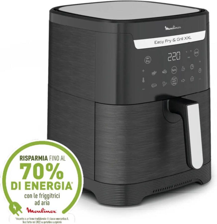 Moulinex Easy Fry & Grill XXL EZ801810 Heteluchtfriteuse 1830W Zwart