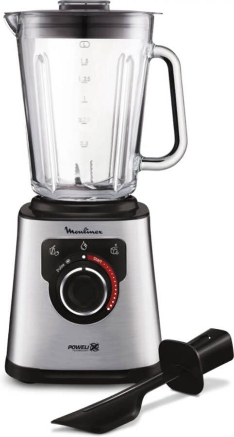Moulinex LM871 Mixer Grijs Staal 1200 W 1 5 L