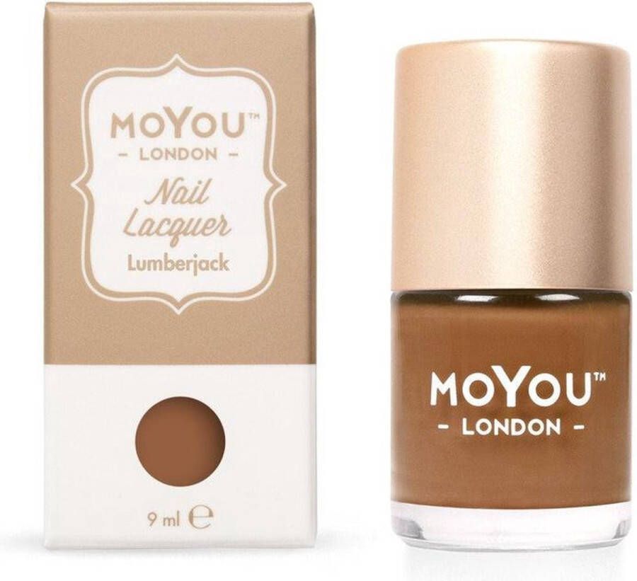 MoYou London Premium Nagellak om te stempelen en basis lak Lumberjack 9ml
