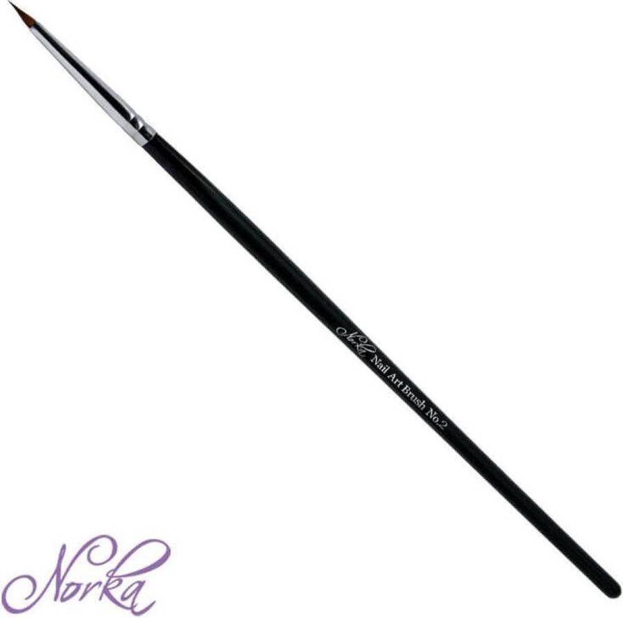 Moyra Penseel Norka Nailartbrush 02