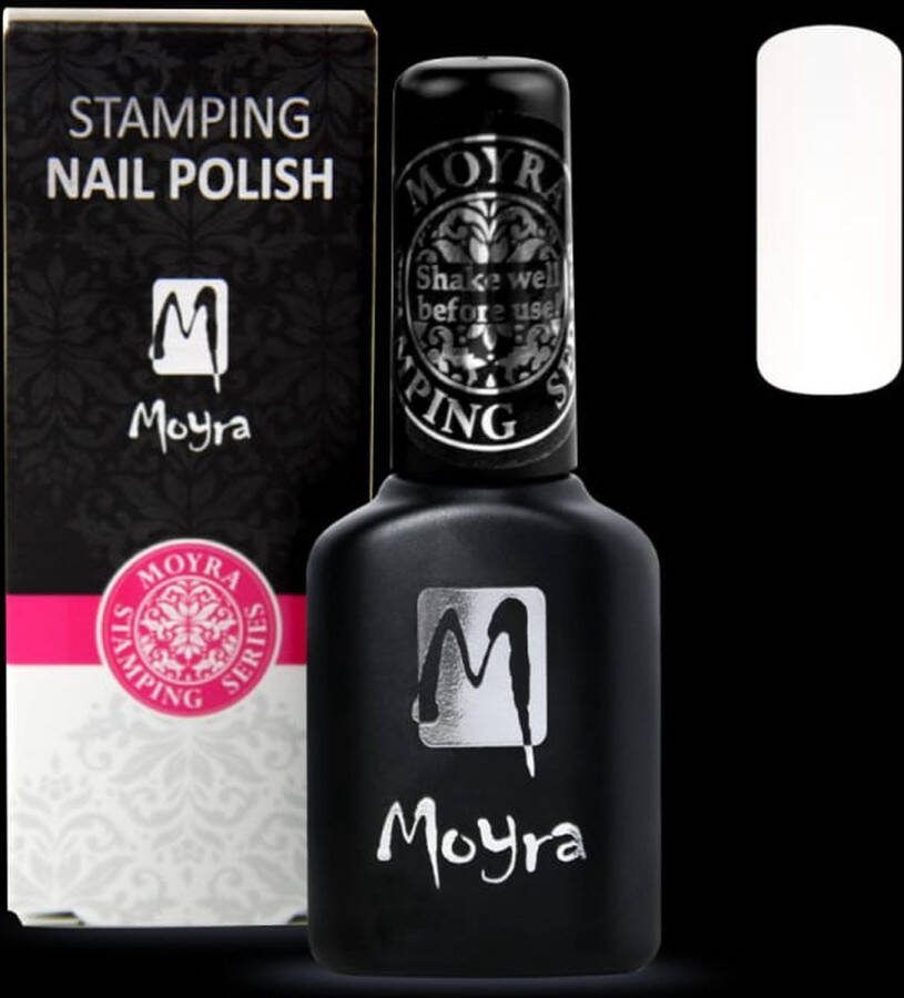 Moyra Smart Stamping Nail Polish SPS 02 WIT