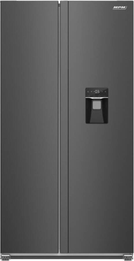 MPM Amerikaanse koel vriescombinatie NO FROST Waterdispenser LED Invertercompressor Zuinig Amerikaanse Koelkast 439 L