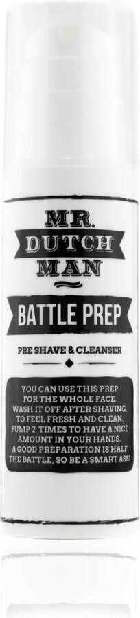 Mr Dutchman Bettle Prep Face Cleanser Pre Shave