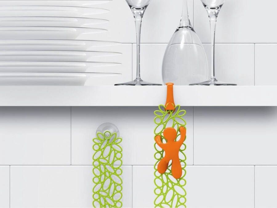 Mr&Mrs Fragrance Mr & Mrs Fragrance Fresh Air Friend ULISSE oranje met groene ladder Energy Polypropyleen Oranje