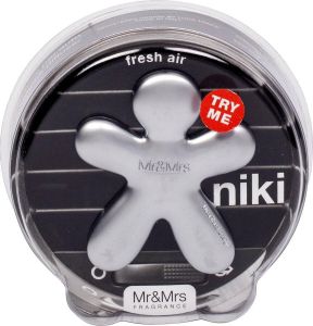 Mr&Mrs Fragrance Niki Luchtverfrisser Voor Auto Met Refill Fresh Air
