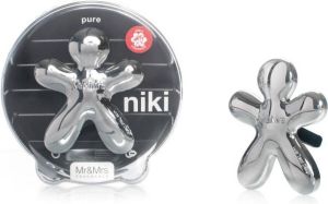 Mr&Mrs Fragrance Niki Luchtverfrisser Voor Auto Met Refill Pure