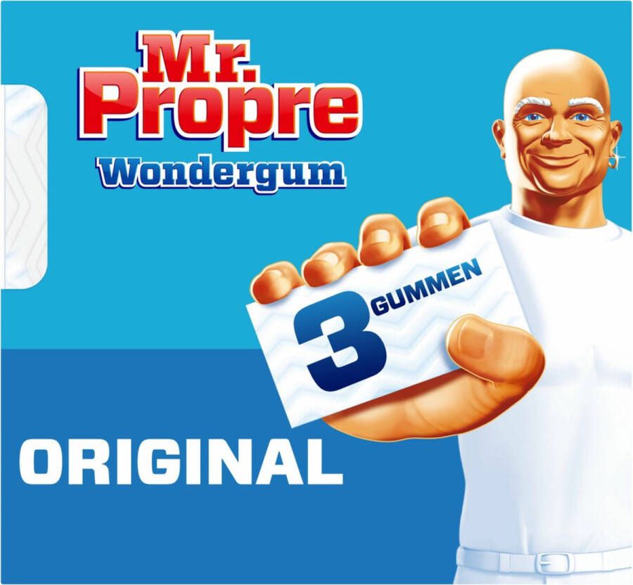 Mr Propre 3x Mr. Propre Schoonmaakmiddel Wondergum Original 3 Stuks