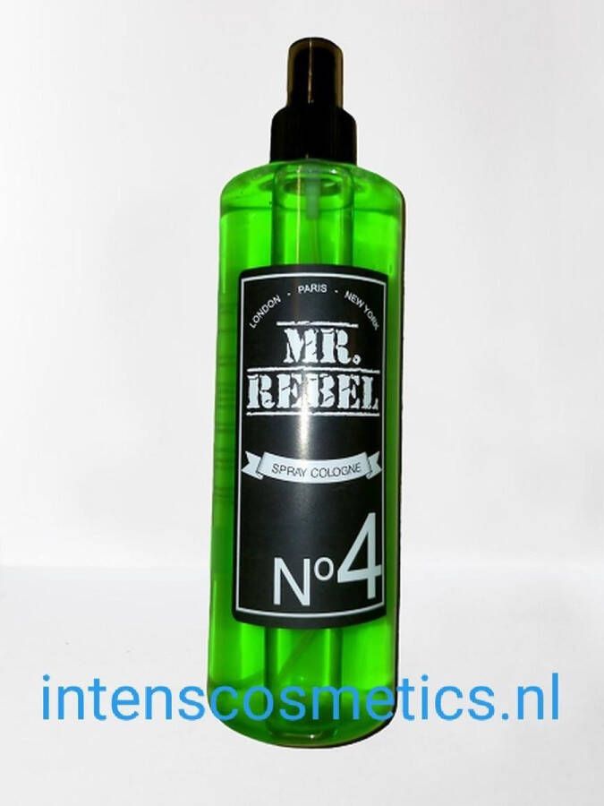 Mr. Rebel Mr.Rebel spray cologne salongebruik – 400 ml aftershave lotion body splash