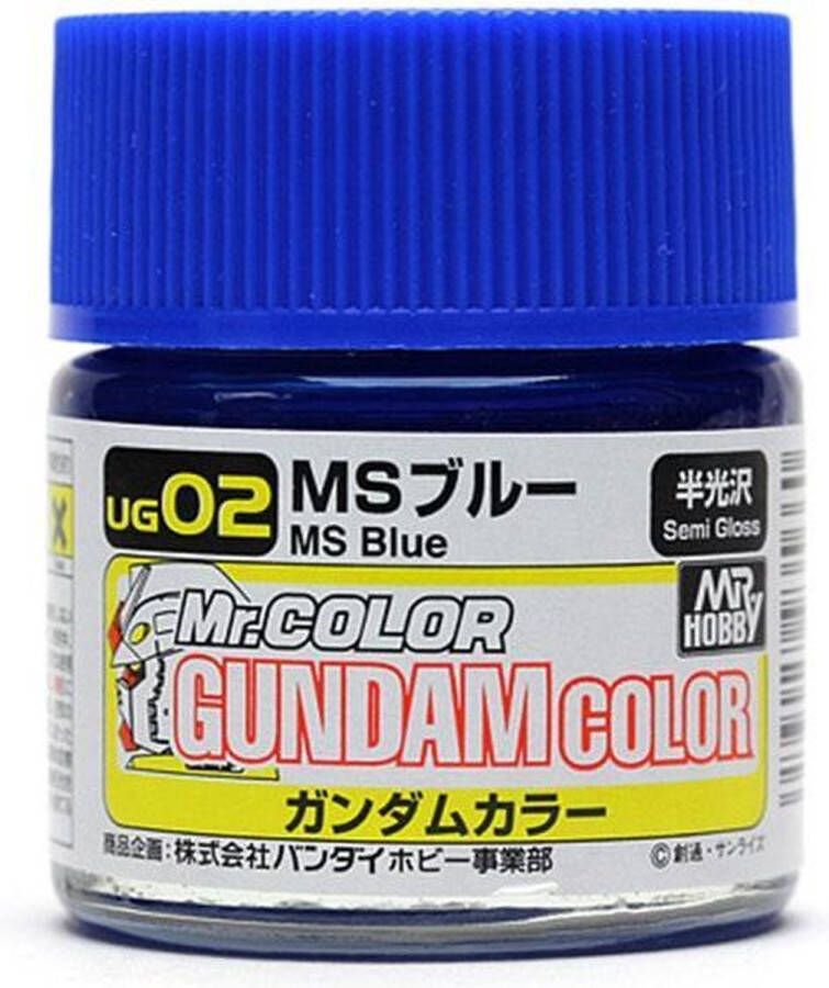 Mr. Hobby Mrhobby Gundam Color (10ml) Ms Blue (Mrh-ug-02)