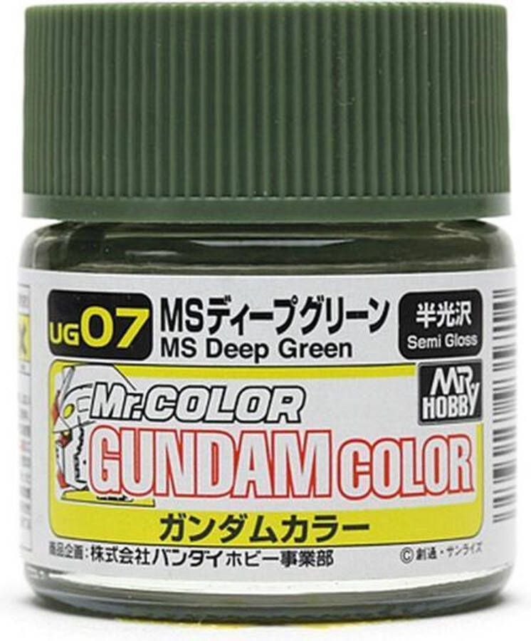 Mrhobby Gundam Color (10ml) Ms Deep Green (Mrh-ug-07)