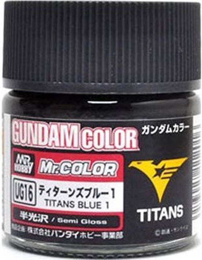 Mrhobby Gundam Color (10ml) Titans Blue 1 (Mrh-ug-16)