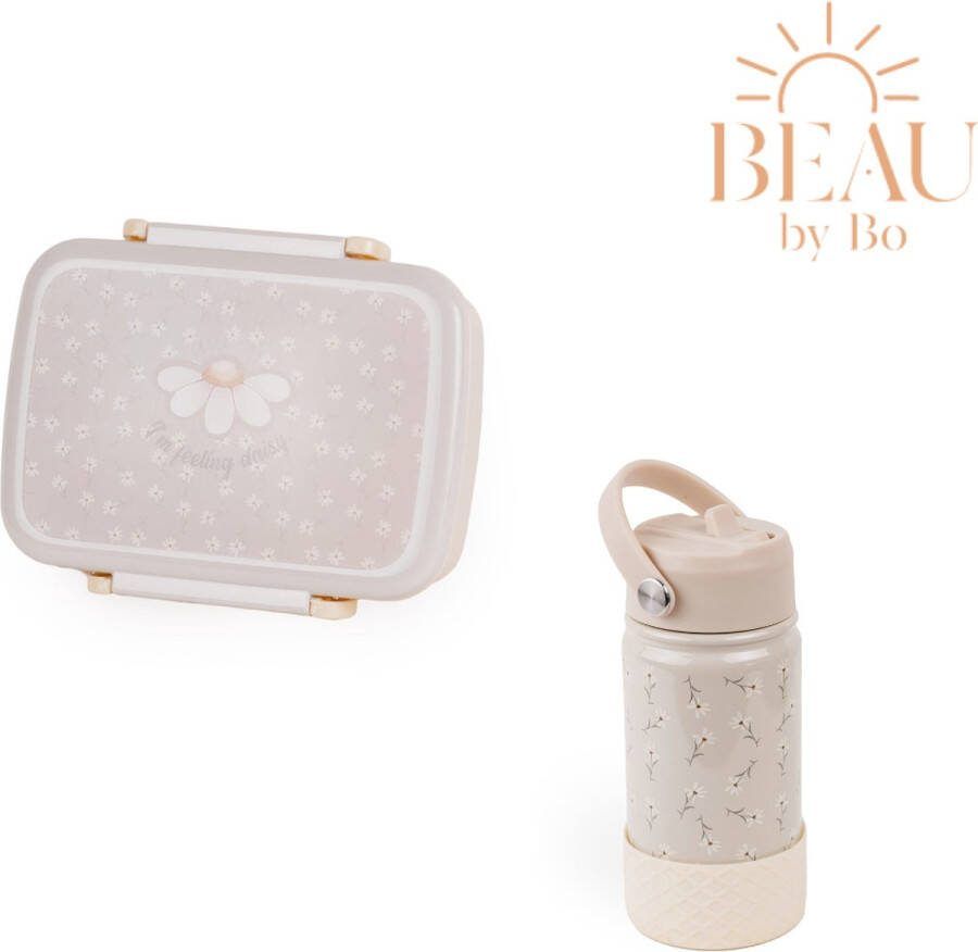 Mrs Ertha BEAU by Bo Bentobox + Drinkfles Daisys