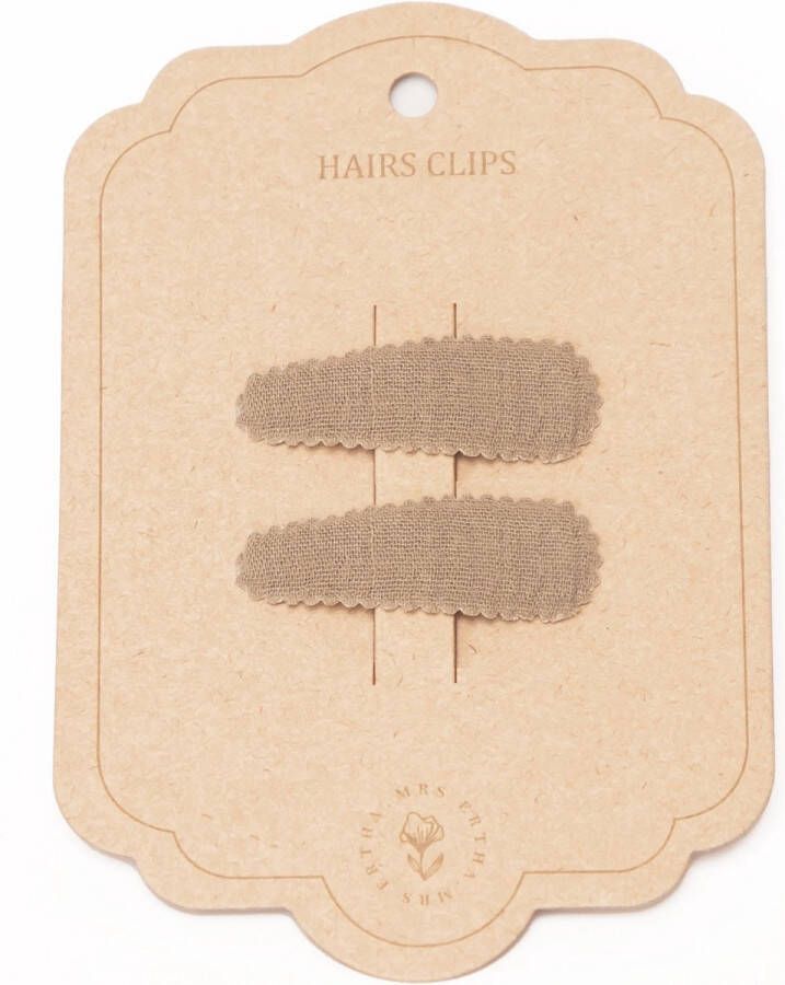 Mrs Ertha Haarclips Olive