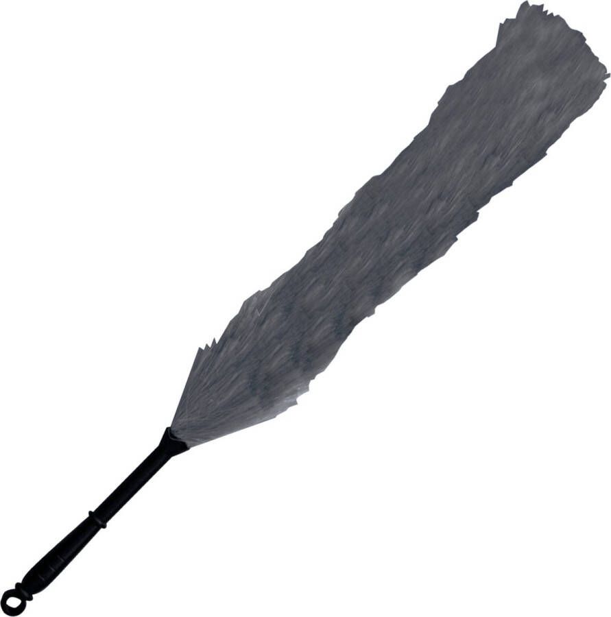 Spirella MSV Plumeau stofborstel duster hand stoffer grijs 61 cm plumeaus