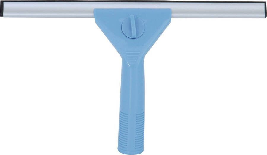 Spirella MSV Raamwisser raamtrekker kunststof handvat blauw 24 cm breed Raamwissers