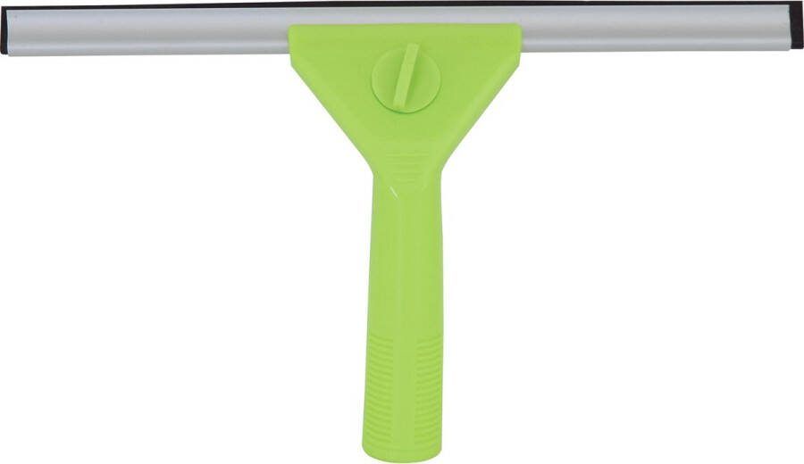 Spirella MSV Raamwisser raamtrekker kunststof handvat limegroen 30 cm breed Raamwissers