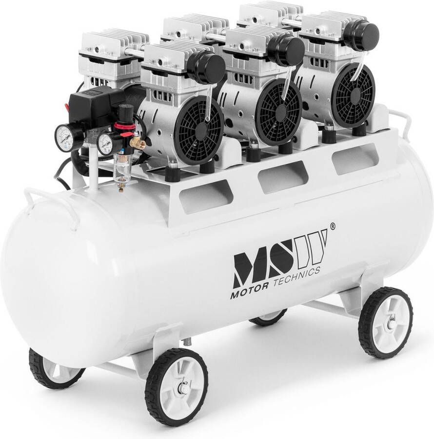 MSW Compressor olievrij 65 L 3 x 750 W