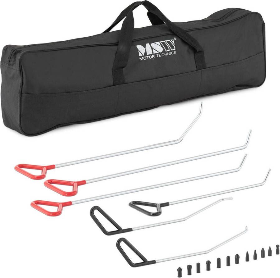 MSW Kit de herramientas para reparar abolladuras 6 staven 12 adapters Aleación de acero
