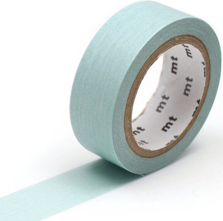 MT Masking tape 7m series: pastel turquoise Washi Tape 15 mm breed