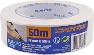 MT Masking tape Masking tape Afplaktape 50M 50MM X 50M Schilderstape