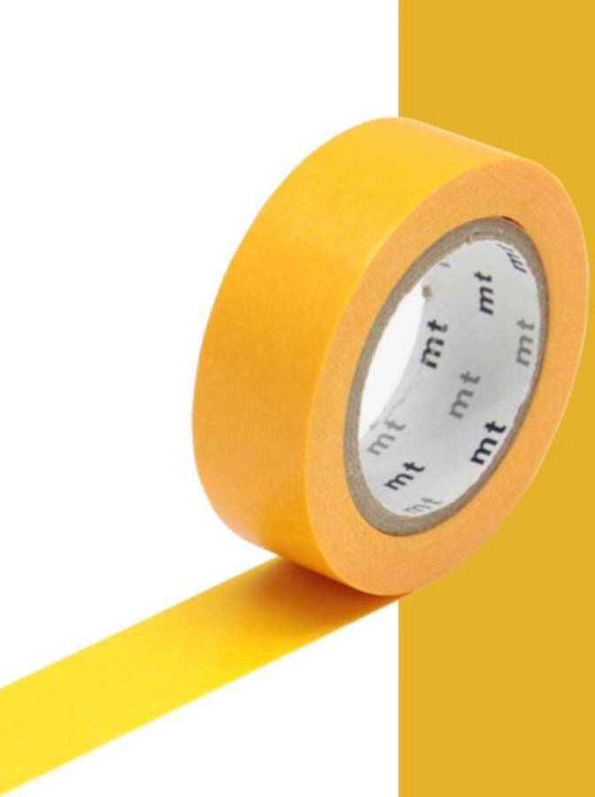 MT Masking tape MT Washi Tape Himawari 10 meter x 1 5 cm. Masking Tape Oranje