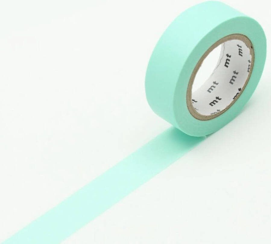 MT Masking tape Pastel emerald 10 meter x 1 5 cm breed Washi Tape Pastel