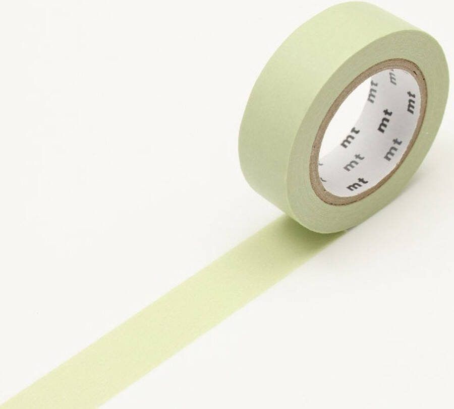 MT Masking tape Pastel Olive 10 meter x 1 5 cm breed Washi Tape Olijf