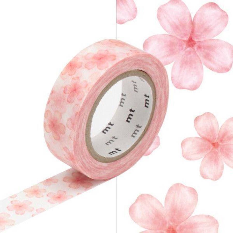 MT Masking tape Washi Tape Bloesem Sakura 10 meter x 1 5 cm.