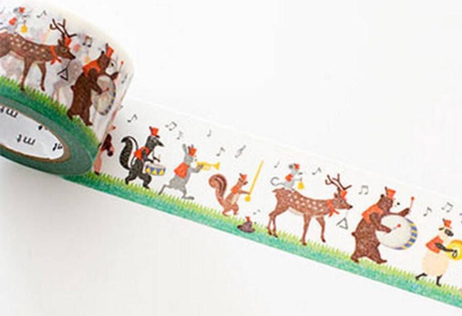 MT Masking tape Washi Tape Drum and fife band 3 cm x 10 meter